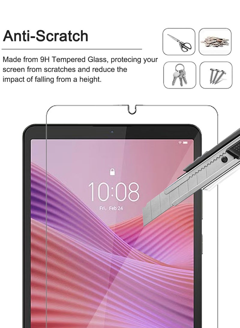 Lenovo Tab One 8.7 inch  Tempered Glass Screen Protector | HD Scratch Resistant, High Transparency, Delicate Touch, Anti-Explosion, Bubble-Free | Easy Installation for Lenovo Tab One 8.7 inch - Clear - Image 4